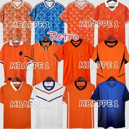 1988 Retro Soccer Jerseys Van Basten 1991 95 96 97 98 BERGKAMP 2002 08 10 Gullit Rijkaard DAVIDS football shirt kids kit Seedorf Kluivert CRUYFF Sneijder Netherlands