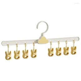 Hangers Hat Rack Hanging Receiver Cute Baby Seamless Clip Hook Autumn And Winter Wardrobe Finishing Racks.