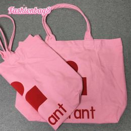 Lotte Japan Korea Mrt Marant Canvas Tasche Mode Einkaufstasche Einkaufstasche Einkaufstasche 100 % Baumwolle01