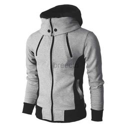 Men's Hoodies Sweatshirts 2023 new Zip Up Hoodies Autumn Hooded Sweatshirts Mens Hoodie Cardigan Solid Colour Classic Jacket Men Coat Men Clothing 24328