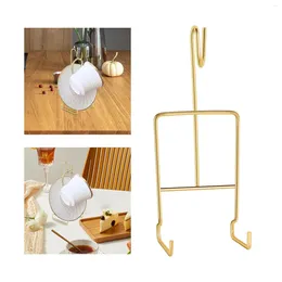 Kitchen Storage Tea Cup And Saucer Display Stand Elegant Holder Teacup Easel For Party Restaurant Table Office Cabinet