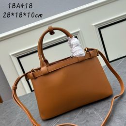 Women's Bag 2024 New Luxury Retro Handbag Portable Tote Bag Fashion Messenger Bag Shoulder Handbag Wallet Leather Black Blue
