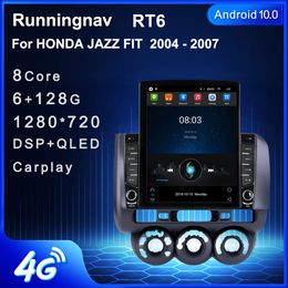 9.7" New Android For Honda FIT JAZZ 2004-2007 MC Tesla Type Car DVD Radio Multimedia Video Player Navigation GPS RDS No Dvd CarPlay & Android Auto Steering Wheel Control