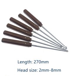 Instruments Stainless steel Bone Curette Bone Spoon with wooden handle Veterinary Orthopaedics surgical Instruments