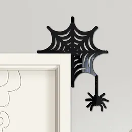 Party Decoration Halloween Door Corner Sign Ornament Decor Acrylic Home Sticker Books For