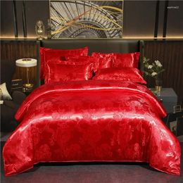 Bedding Sets European Jacquard Duvet And Collections Sheet Set Quilt King Size For Home El