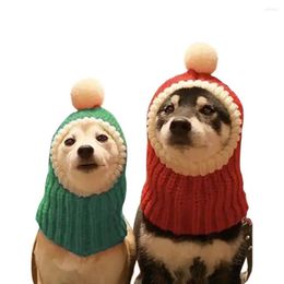 Dog Apparel Winter Pet Cap Hat Christmas Warm Small Cat Hats Pug Accessories For Medium Large Dogs