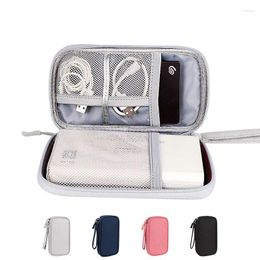 Storage Bags Shockproof Waterproof Travel Cable Gadget Bag USB Data Organizer Earphone Wire Cases Electronics Accessories Pouch