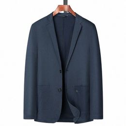 summer Thin men blazer Ice Silk Breathable Stretch Casual Suit 7XL 8XL Plus Size Suit Jacket 6XL Lightweight blazers 145kg b6vz#