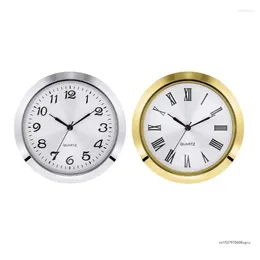 Table Clocks Round Clock Craft Watch Component Insert Type Roman/Arabic Number Head