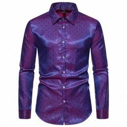 new Men's Dr Shirts Lg Sleeve Regualr Fit Casual Butt Down Shirts Wrinkle-Free Casual Collar Shirt D7df#
