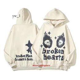 Broken Planet Hoodies Graphic Tee Designer Printed Mens Y2k Hoody 3D Foam Graffiti Letter Sweater Hip Hop Harajuku Break Planet Pullover Women Long Sleeve Suits 9991