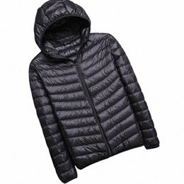 7xl Men White Duck Down Jacket Warm Hooded Jacket Mens All-Seas Ultra Lightweight Packable Big Size Breathable Men Down Jacket N6zh#