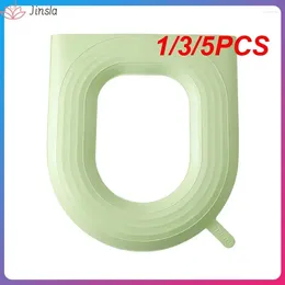 Toilet Seat Covers 1/3/5PCS Multi-model Adaptation Wear-resistant Mat Durable Dirty Resistant Cushion Cover Washable