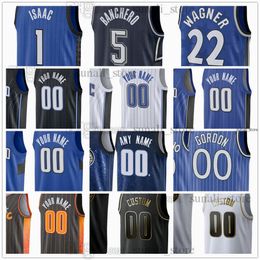 Men Basketball Jerseys 0 Anthony Black 35 Goga Bitadze 2 Caleb Houstan 7 Joe Ingles 12 Trevelin Queen 3 Chuma Okeke 8 Kevon Harris Jett Howard Admiral Schofield Printed