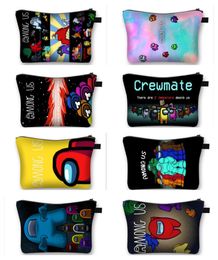 Game printed Cosmetic Makeup Bag Zipper Pouch Wash Bag Travel Toiletry Kits Multifunction Storage Bags Cartoon Wallets Purse Totes8577169