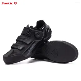 Cycling Shoes Santic Men's Unlocked MTB Bike Rubber Sole Anti Slip WS23042