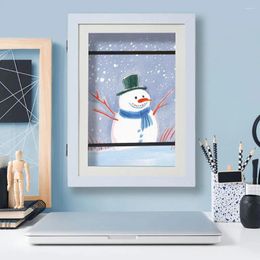 Frames 8.27x11.7 In Kids Artwork Display Storage Frame Hangs Vertical Or Horizontal Picture Outer For Home Office