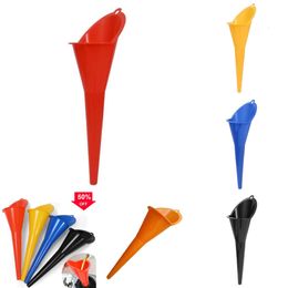 Upgrade New Multipurpose Long Stem Plastic for Car Anti Splash Funnel Gasoline Engine Oil Change Home Motorcycle Farm Hine Filler