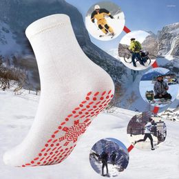 Sports Socks Warm Massage Anti-Freezing Multifunctional Winter Stockings Breathable Anti-Fatigue For Outdoor Hiking Skiing