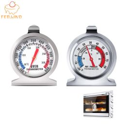 Gauges Best Accurate Freezer/Oven Thermometer Bbq Grill Temperature Gauge Stainless Steel Safe Cooker Thermo Metres Baking Tools 172