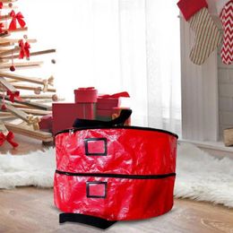 Storage Bags Wreath Bag Large Capacity Wear Resistant PE Extra Xmas Garland Container Home