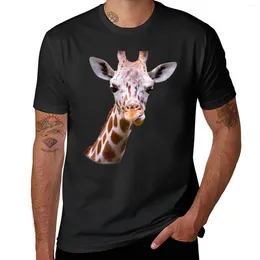 Men's Polos Giraffe Lovers Cute Gift I Love Giraffes African Safari Animal T-Shirt Customizeds Plain Clothing