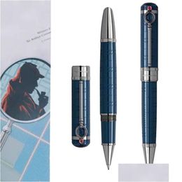 Ballpoint Pens Wholesale Aaa High Quality Writer Edition Sir Arthur Conan Doyle Rollerball Pen Special Explore Office Writing Drop Del Dhej7