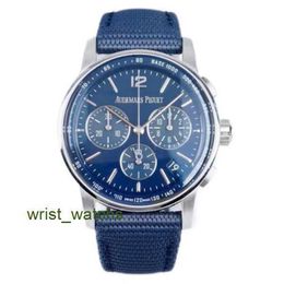 Nice AP Wristwatch Mens Watch Automatic Machinery 18K Platinum 26393BC Luxury 41mm Full Set Needle Buckle Business Fashion Watch