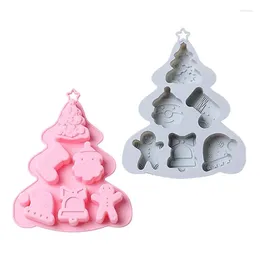 Baking Moulds Christmas Mould Silicone Cake Moulds Nonstick Candy Making Gift Kitchen Accessories