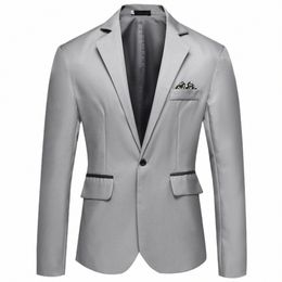 formal Casual Formal Lapel Suit Coat for Busin Men Blazer Male Jacket Formal Casual Lapel Suit Coat for Busin Male 14h5#