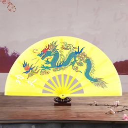 Decorative Figurines Portable Fan Elegant Chinese Style Folding Durable Exquisite Pattern For Tai Chi Classical Dance Home Decoration