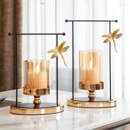 Candle Holders Metal Pedestal Candles Modern Aesthetic Candelabro Candlestick Geometric Design Velas Y Soportes Home Decorations