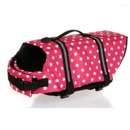Dog Apparel Manufacturers Personalised Red Pet Life Jacket Safety Swimming Vest