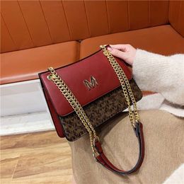 Stores Export Designer Shoulder Bags Chain Crossbody Small Square Bag 2024 New Single Shoulder Underarm Womens Factory Goods Trendy