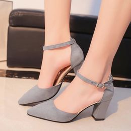 Comemore Black High Heels for Women Girl Pointed Sandals Female Summer Womans Heel Shoes Mujer Sandalias Femeninas 42 240320