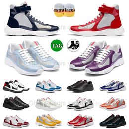 Fashion Sports Outdoor Prad Trainers Casual Shoes Dhgates Tennis Running Shoe Fabric Patent Loafers Advanced Sense Mesh Cloth Nylon Breathable Rubber Love Sneaker