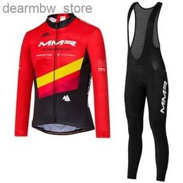 Cycling Jackets 2020 Spring/Summer MMR Team 2 Colour Bicycle Jersey Long sleeved Bicycle Clothing bib PANTS Ropa Ciclismo24328