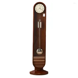 Wall Clocks Modern Simple German Helmler Floor Clock European Style Sitting Room Light Luxury Pendulum Solid Wood Cla