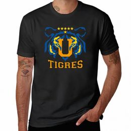 new Tigres Mterrey Tee shirt Football Soccer Jersey T-Shirt sweat shirts plain t-shirt black t shirts Men's cott t-shirt K2d2#
