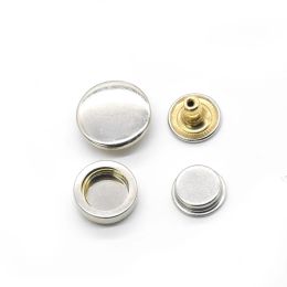 Accessories 100set Brass Snap Fasteners.clothing Accessories Sewing Snaps Tools Environmentally Invisible Snap High Quality Jacket Buttons