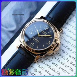 Luxury Designer Watches Wristwatches Immediate Mens Wristwatch Rose Gold Manual Mechanical Pam00511 Waterproof Stainless Steel High Quality