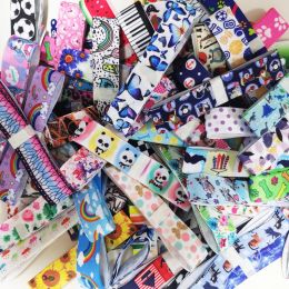 Gravestones Mixed Style 10 Yards 22mm 25mm 38mm 75mm Lovely Cartoon Printed Grosgrain Ribbon Hairbow Girl Ribbon Random Delivery