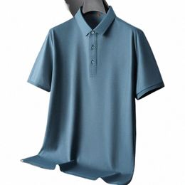 8xl 7XL 6XL 2023 New Oversized Loose Polo Shirt Men Summer Short Sleeve Busin Tops High Quality Breathable Mens Polos Shirts d1Nx#