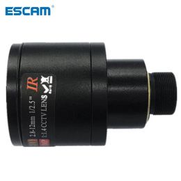 Obiettivo CCTV HD 3.0MP M12 2.8-12mm Obiettivo CCTV varifocale IR HD, F1.4, zoom con messa a fuoco manuale