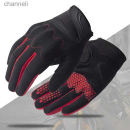 Tactical Gloves Men Motocross Mountain Bike Cycling Motorcycle Racing Riding Outdoor Sports YQ240328