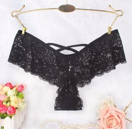 Women Underwear Women Lace Flower Sexy Panties Women G strings Woman Underpants Lowwaist Panties2984452