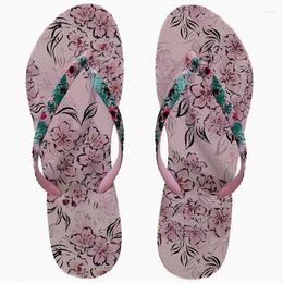 Slippers Flip-flops Female Summer Outdoor Wear Indoor Flat Sandals Non-slip Bathroom Bath Vacation Beach Student