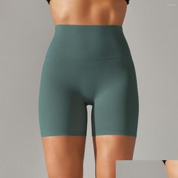 Running Shorts Kobiety sportowe jogie przysiadowe przysiadowe fitness Wysoka talia Wytrzymały szybki trening rowerowy