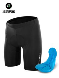 Rock Brothers Summer Cycling Shorts for Men and Women Mountain Bikes Road Bike Pants Sponge Mats Bicycle Equipment